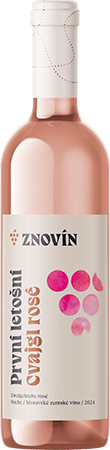 PRVNÍ LETOŠNÍ - Zweigeltrebe rosé