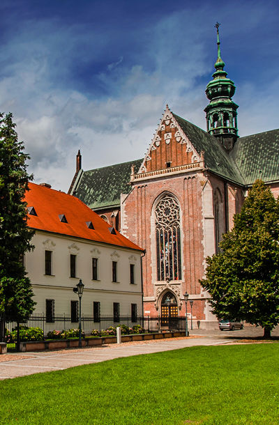 Pohled na Augustiniánský klášter v Brně.