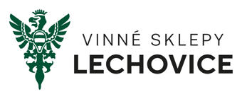 Logo vinné sklepy Lechovice varianta orlice před nápisem