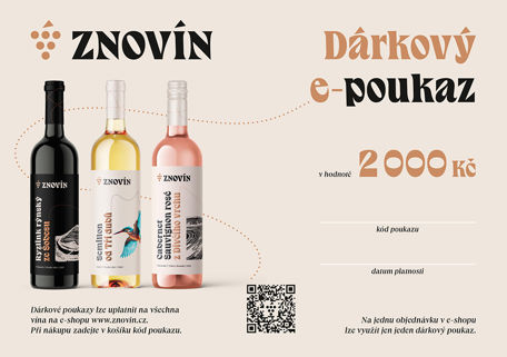 Dárkové poukázky pro nákup na našem e-shopu