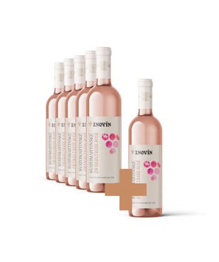 SVATOMARTINSKÉ - Zweigeltrebe rosé 5+1