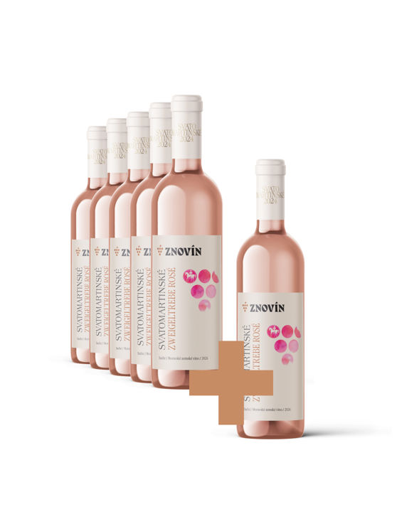 SVATOMARTINSKÉ - Zweigeltrebe rosé 5+1