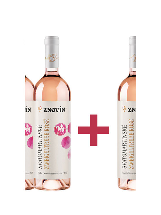 SVATOMARTINSKÉ - Zweigeltrebe rosé 5+1