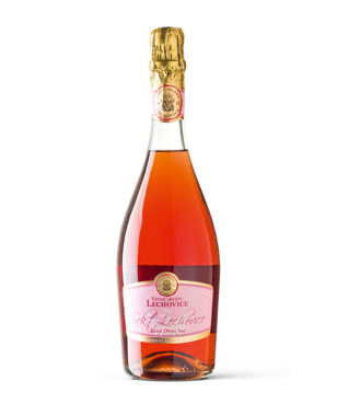 Sekt Lechovice Rosé Demi sec Zweigeltrebe