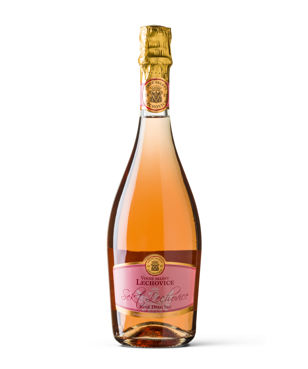 Sekt Lechovice Rosé Demi sec Zweigeltrebe