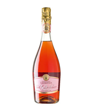 Sekt Lechovice Rosé Demi sec Zweigeltrebe