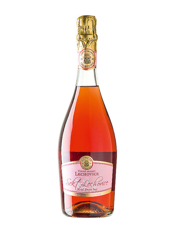 Sekt Lechovice Rosé Demi sec Zweigeltrebe